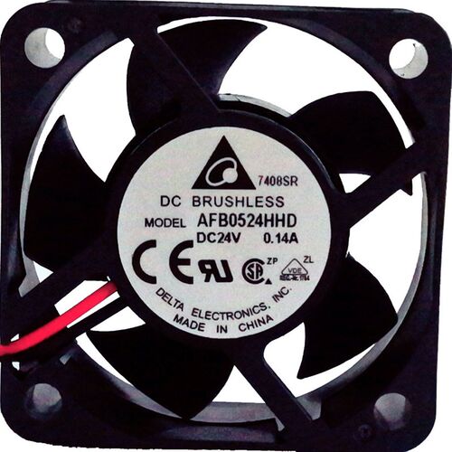 台达AFB0524VHD AFB系列 5020尺寸 24V 0.1A 原装正品散热风扇
