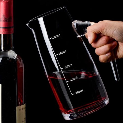 大号分酒器加厚水晶玻璃红酒醒酒器家用商用玻璃壶酒店专用倒酒器