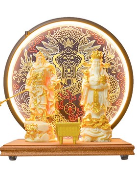 文武财神摆件招财武财神关公文财神比干家用新剧乔迁店铺开业礼品
