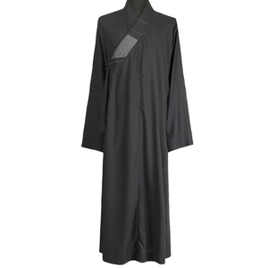 远尘新款僧服长褂男女比丘尼大褂夏季薄款天竺棉高档僧衣四季长袍