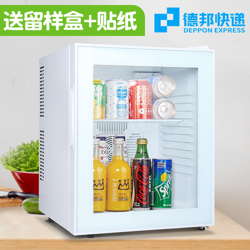 幼儿园食品留样柜小型食堂厨房饭桌保鲜冷藏柜酒店客房用冰箱带锁