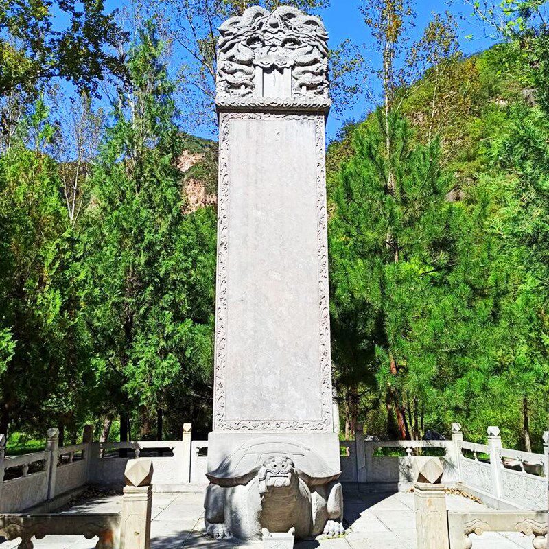 石雕龙龟托石碑雕塑花岗岩汉白玉刻字功德碑墓碑神兽赑屃动物摆件