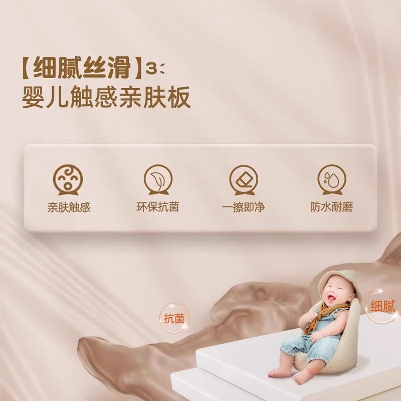 可伸缩电视柜茶几一套组合客厅家用一体奶油风法式收纳边柜储物柜