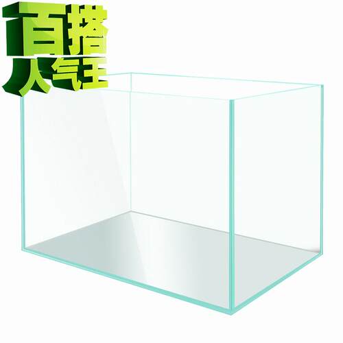 金晶超白玻璃鱼缸j55桌面长方形中小型定做客厅家用60cm80水草缸