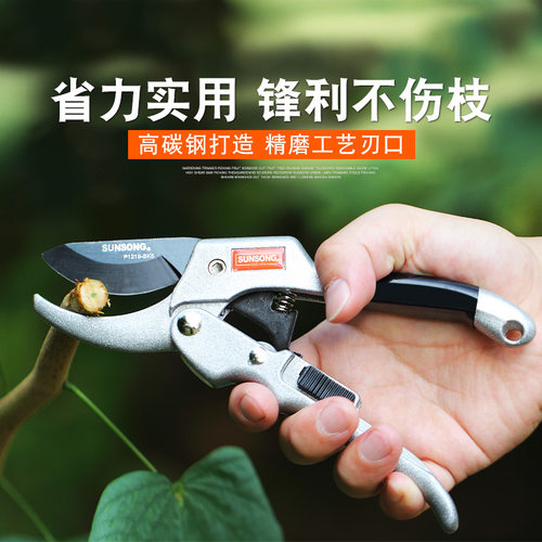 园艺剪刀花剪修剪树枝剪刀园林果枝花艺剪刀省力工具粗枝剪修枝剪