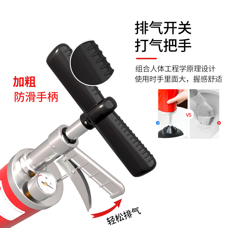 高压一炮通疏通下水道专用工具  疏通管道神器  家用厨房厕所地漏