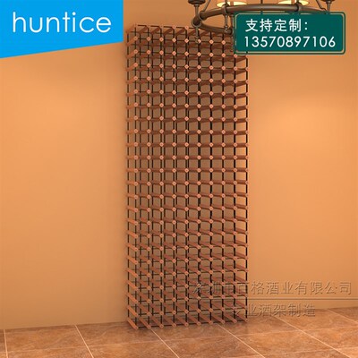 格多多酒架靠墙一面红酒墙红酒架储存红酒架子葡萄酒架置物架榉木