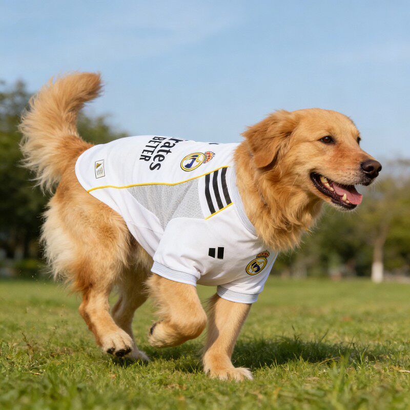 狗狗衣服小中大型犬比熊泰迪夏天薄款背心防晒防掉毛狗运动潮牌