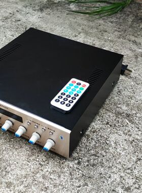 双变压器USB大功率300W定压功放机 校园广播系统功放 公共广播