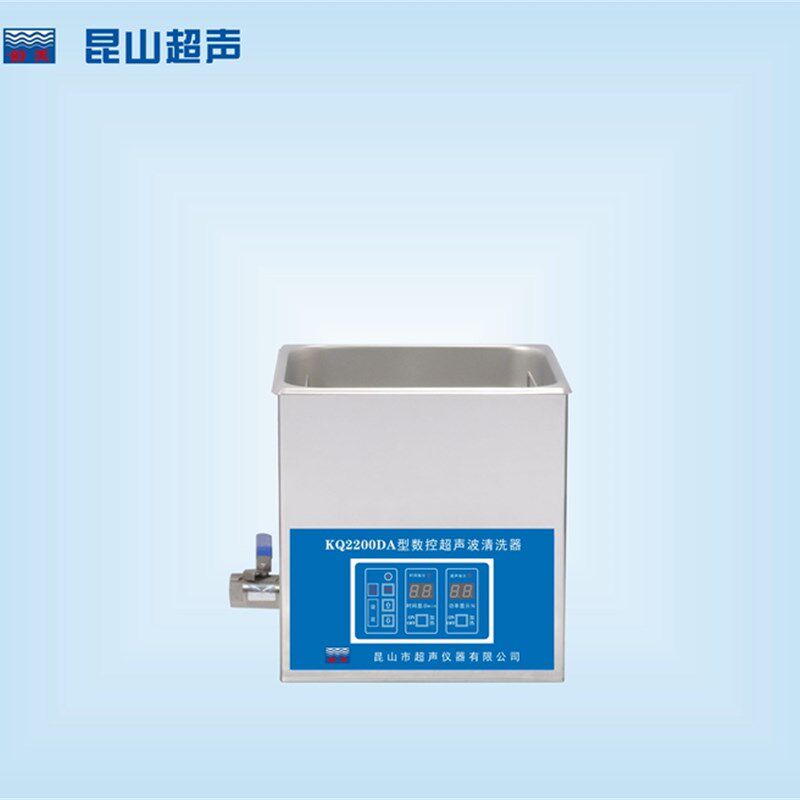昆山舒美KQ-2200DA型超声波清洗机/3L/超声功率100W可调/不可加热