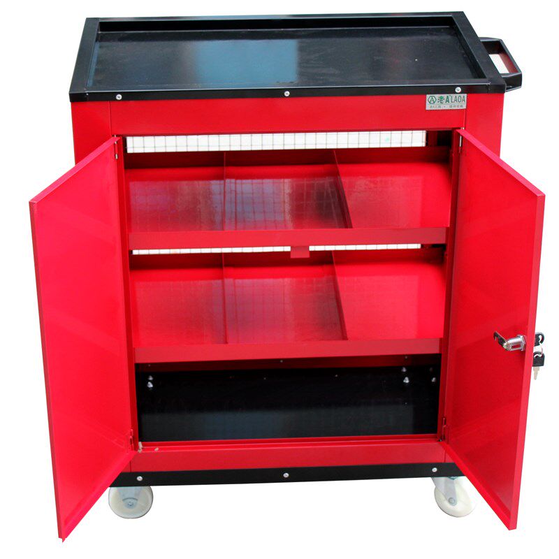 老A专业型 网式工具车 红色 蓝色 维修工具车 工具柜LA111808