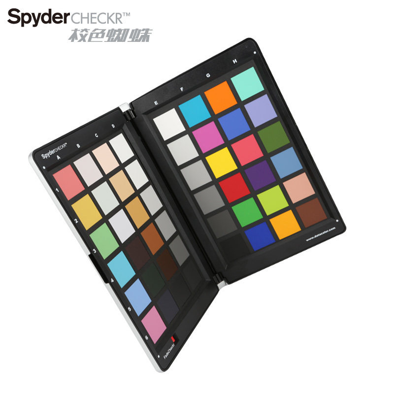 德塔Datacolor SpyderCheckR色卡 校色蜘蛛双24色灰卡48色卡