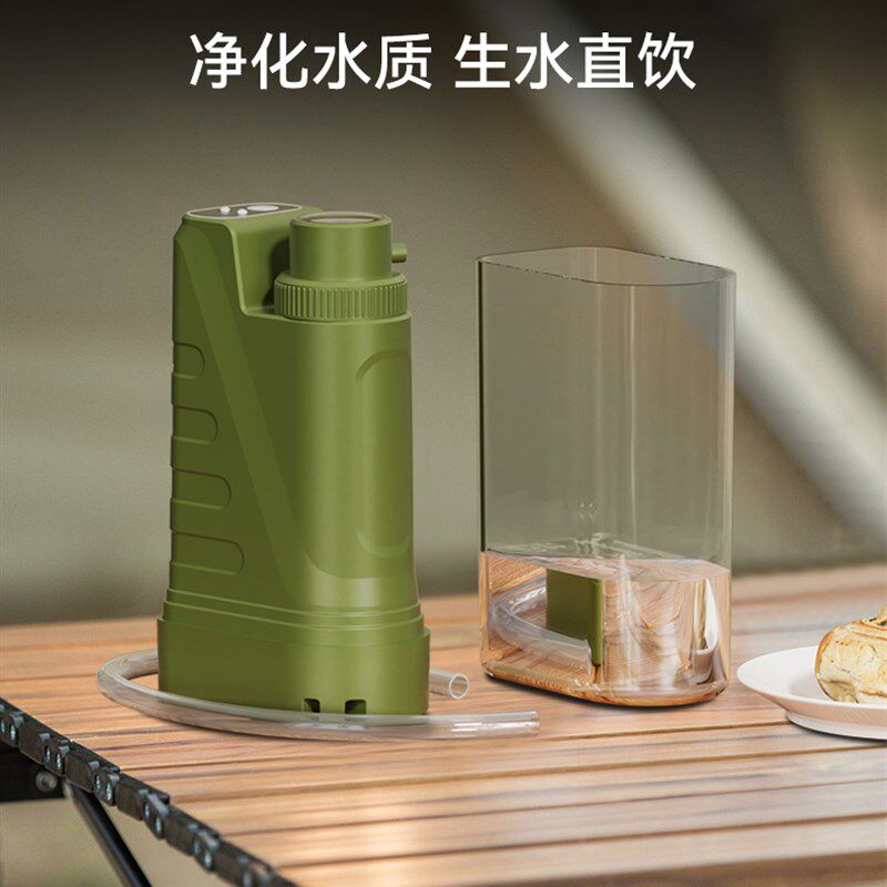 携外净水器电动净水便户取水过备器电动洪水应急野外生存装滤饮水