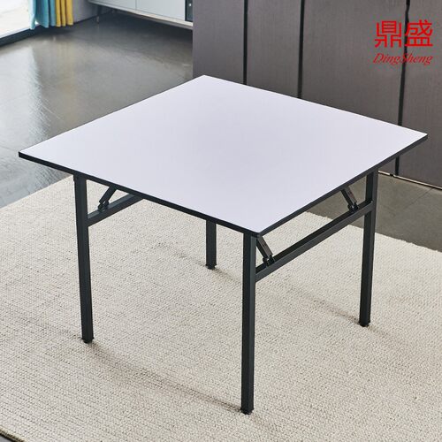 酒店P做C折叠四方形V桌饭店八仙桌学习桌定餐小吃大排档奶茶店桌