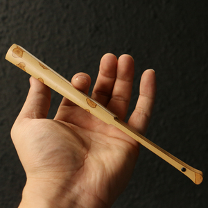 【6寸1排方1.65口】精选蝴蝶花竹名家葛小娟本工精工制作折牙马扇