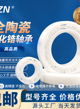 氧化锆全陶瓷轴承 6707 6708 6709 6710 6711 6712 耐酸碱腐蚀