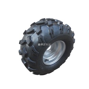 卡丁车配件 沙滩车托-X9.5-8寸1花真空轮胎18X9.5088轮胎带铁轮毂