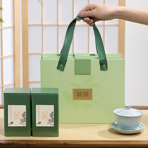 茶叶礼盒空盒包装茶高盒通用明前龙井信阳毛尖崂山绿档一斤装送礼