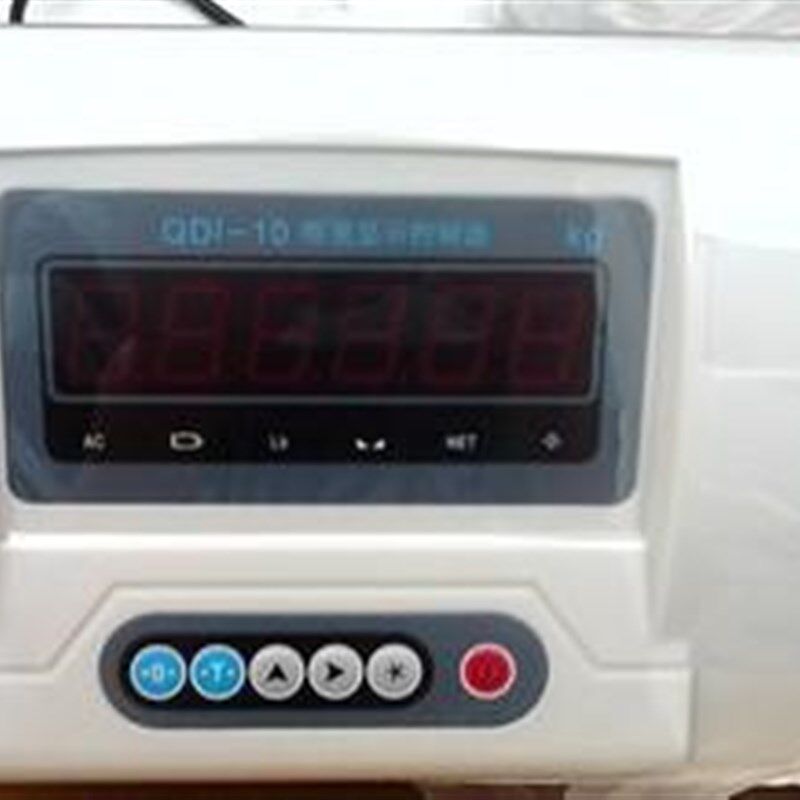 秋豪电子地表秤仪表台秤称重显示器QDI-10/RS232不乾胶标签印磅机