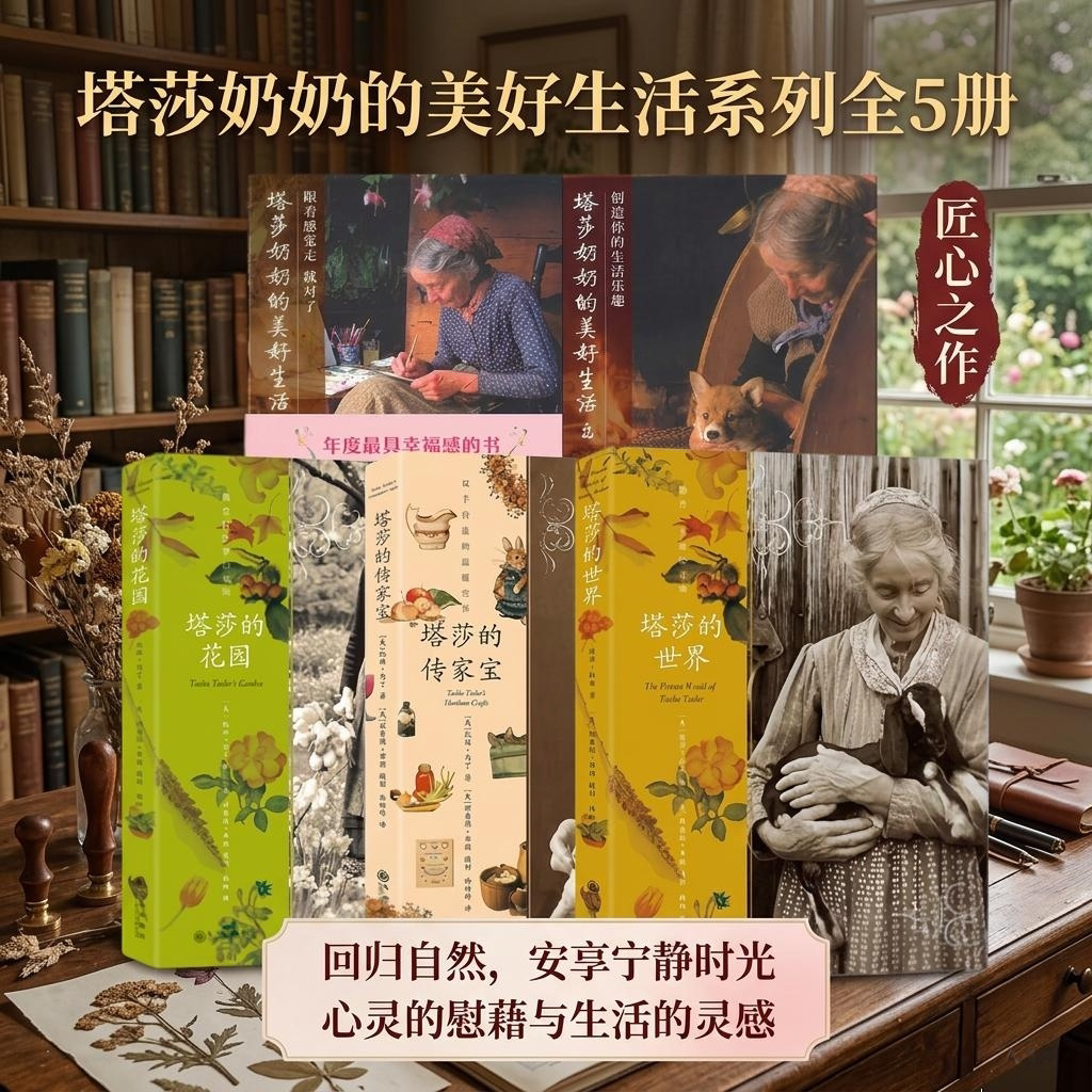 【塔莎奶奶的美好生活系列】12全