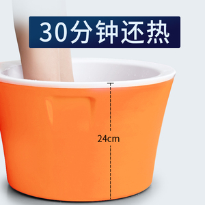 满意轩泡脚桶保温泡脚盆家用洗脚盆洗脚桶加厚过小腿无电泡脚的桶