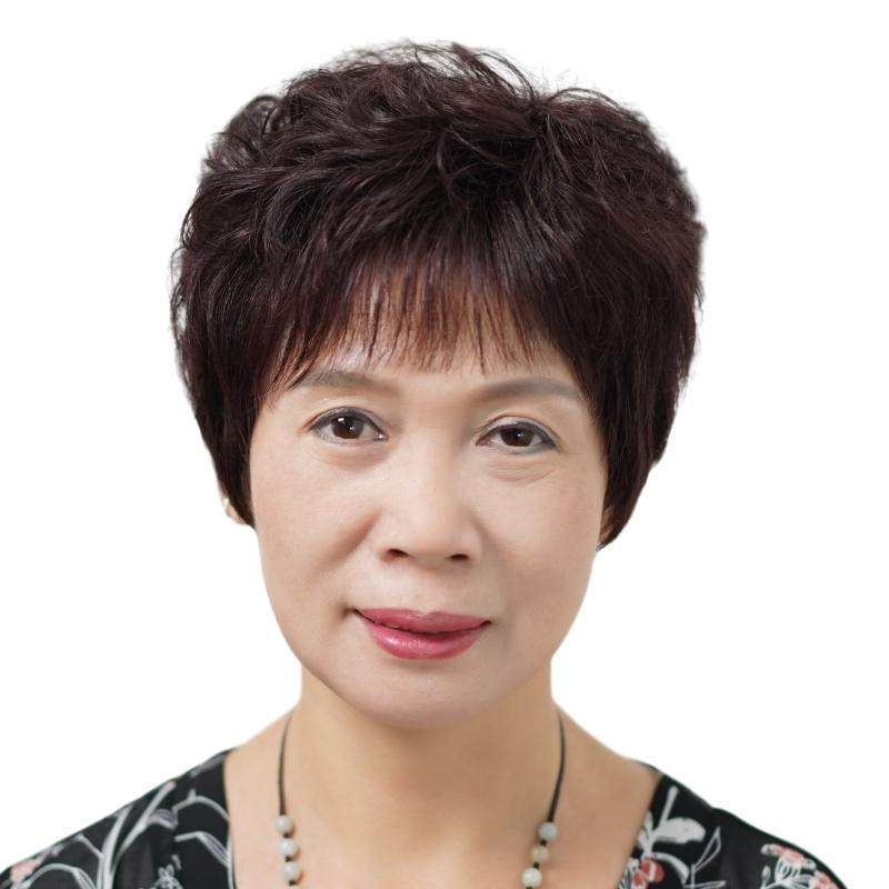 中老年假发女短发烫卷真发全真人发妈妈真头发化疗光头可戴全头套