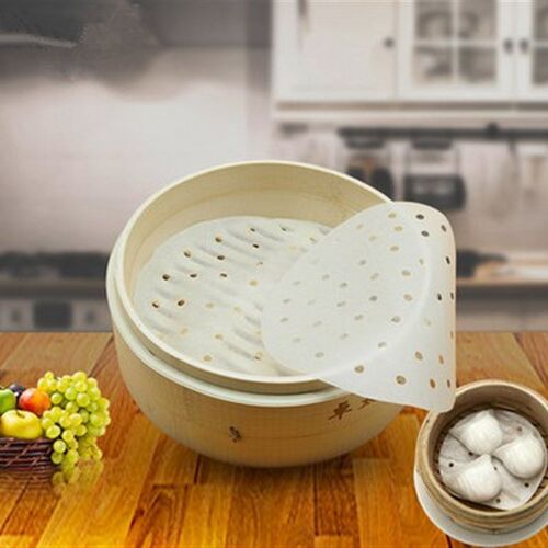 竹蒸笼纸垫蒸笼纸烧烤纸油纸模具垫烘焙烹饪烘焙用纸