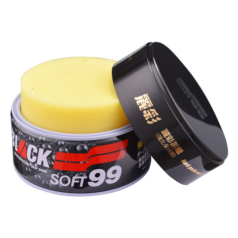丽彩soft99车蜡汽车镀膜车漆养护蜡黑色白色车专用去除污修复划痕