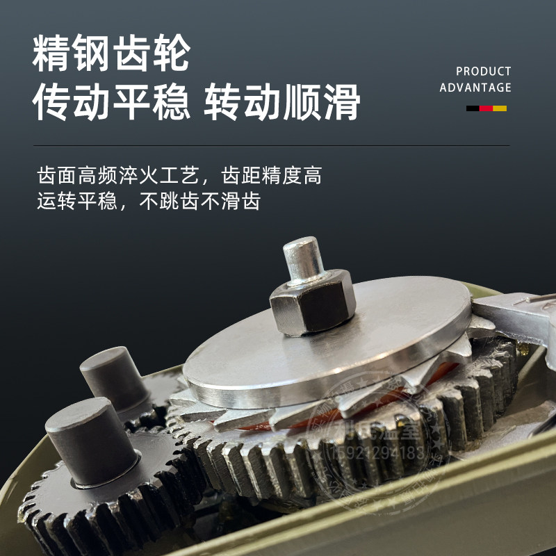 卷王大棚卷膜器绞膜机卷帘机手动农业温室配件养殖场通风放风机