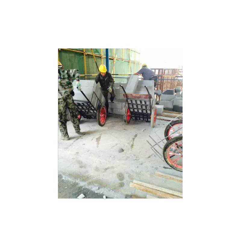 工地拉砖车建筑手推手拉加气砖托拖车农用劳动老虎车轻质砖加气块