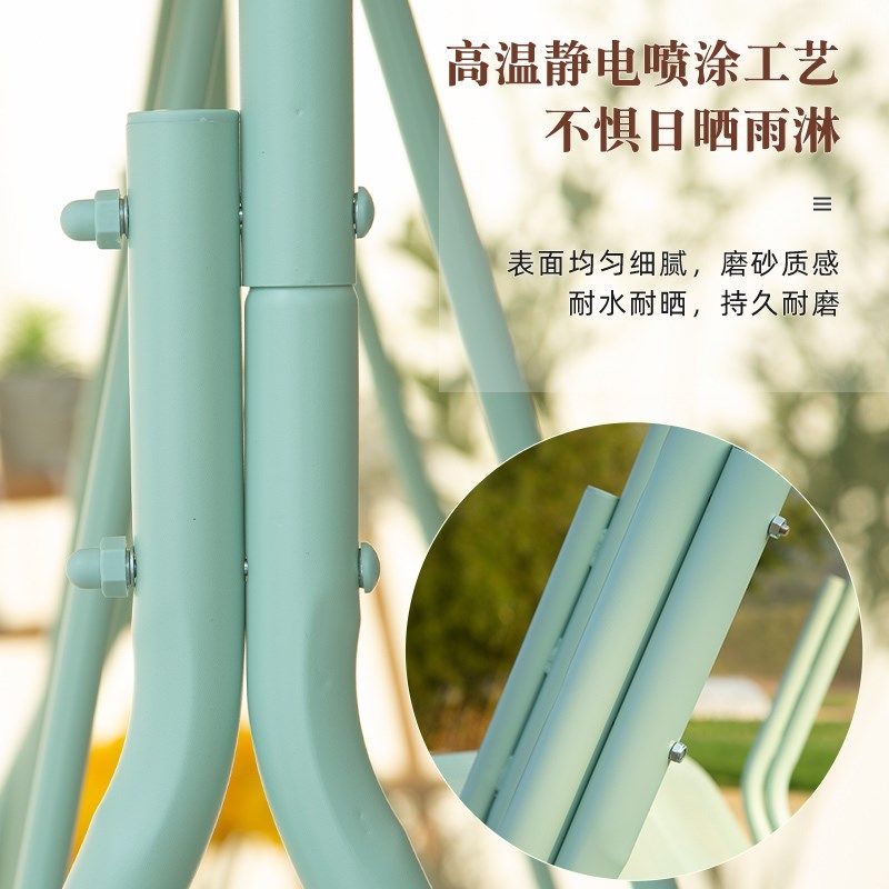 临亚户外秋千阳台家用单人摇篮椅室内网红双人吊篮露台儿童荡秋千