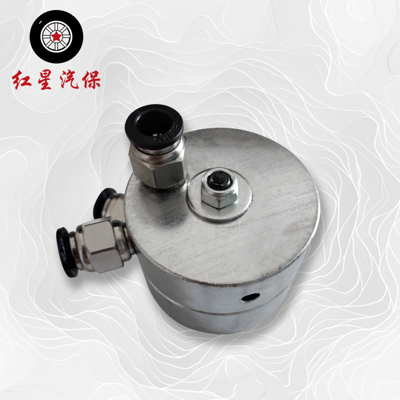 扒胎机小磨阀圆五脚踏阀开关拆装机配件大全五通阀铁阀气动分气阀