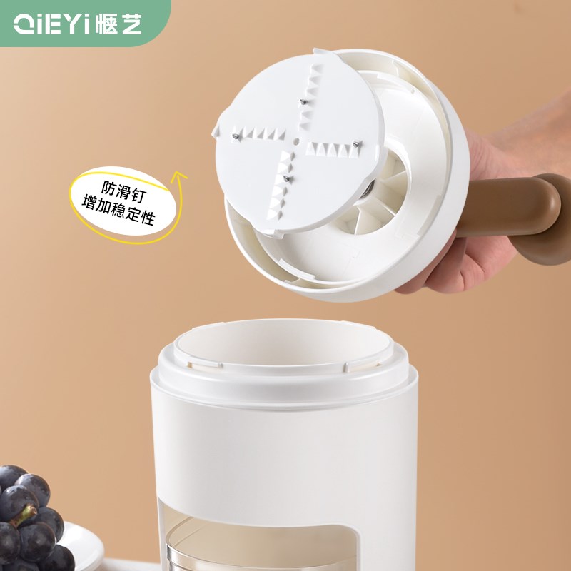 惬艺刨冰机手动家用小型制冰沙机绵绵冰摆摊手摇破冰碎冰雹冰神器