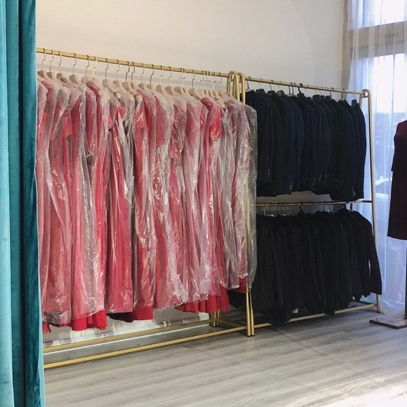简约中式秀禾架礼服馆展示架婚纱店工作室婚纱敬酒大拖尾挂衣架子