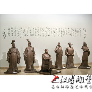玻璃钢仿铜尊老爱幼人物雕塑景观广场铸铜人物孝亲主题铜雕定制做