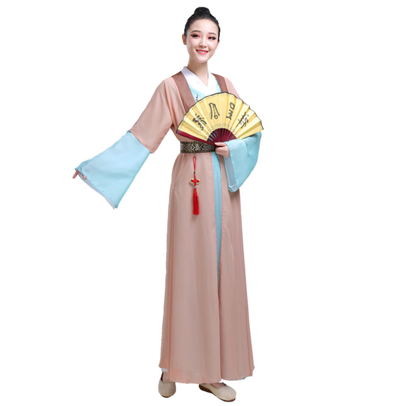 新款荷花奖男款古典舞蹈演出服装纸扇书生舞蹈古装汉服表演服