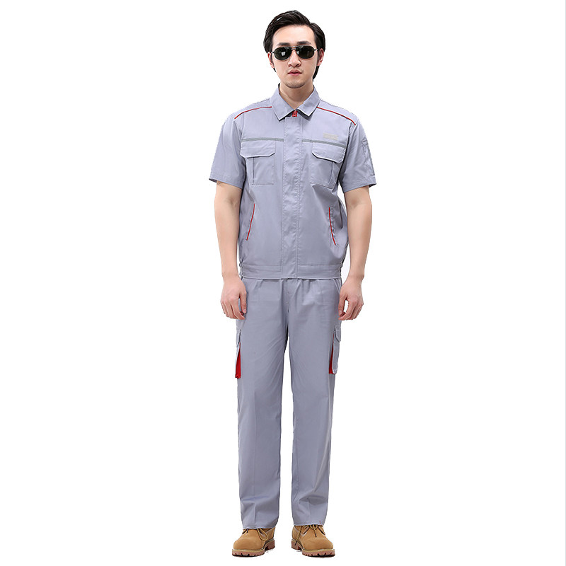 长城哈弗短袖工作服套装4S店售后维修车间工装汽车美容汽修服