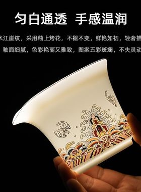便携式旅行茶具套装简易户外包功夫手抓泡茶壶茶杯单人白瓷快客杯