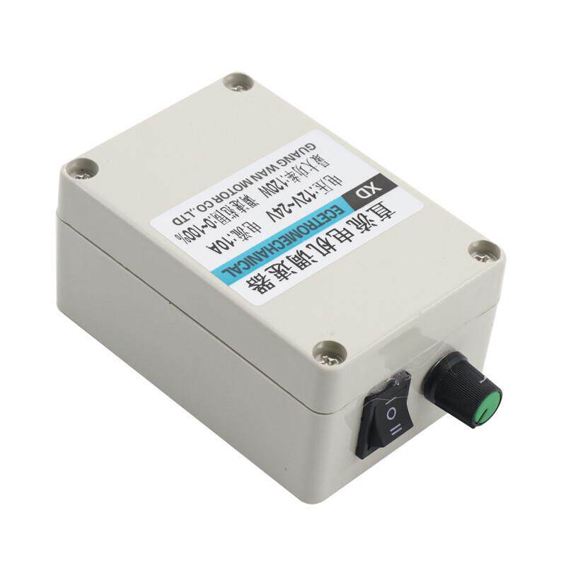 12V24V直流电机调速器120W小马达变速器微型电动机LED控制器10A直