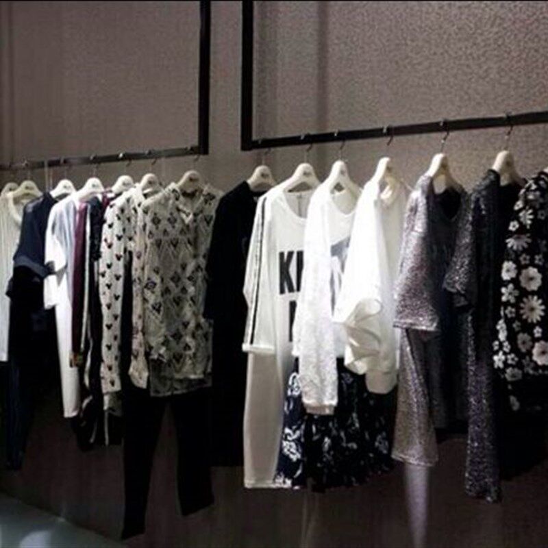 服装店货架展示架吊挂架子吊杠男装女装店衣服架橱窗吊杆货架包邮