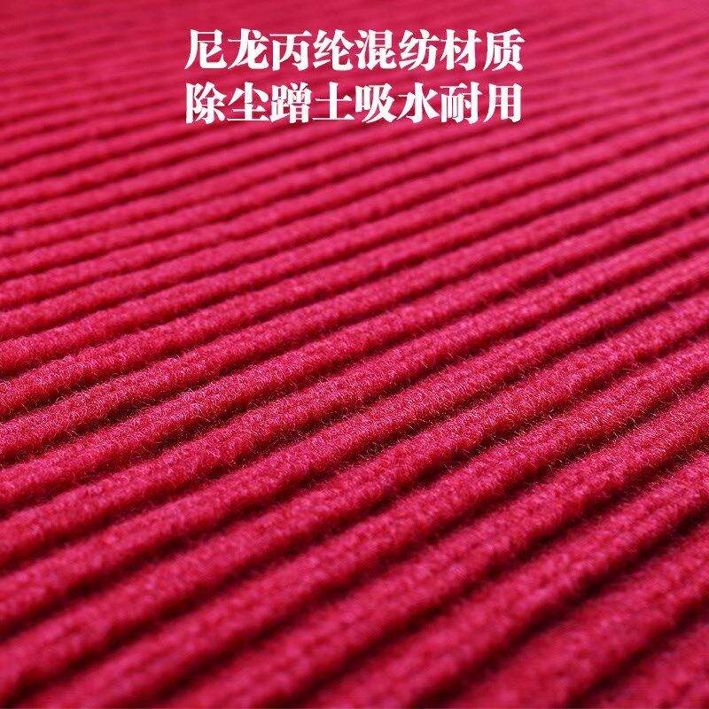 地毯商用酒店门口饭店超市进门小吃店餐厅食堂防滑迎宾入户双条纹