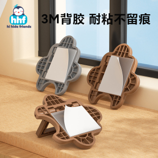 推拉门锁扣窗户移门限位器玻璃滑门防夹手专用锁纱窗防推开固定器