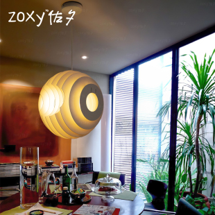 zoxy佐夕 日蚀中古Vintage吊灯 文艺法式复古设计师餐厅吧台灯