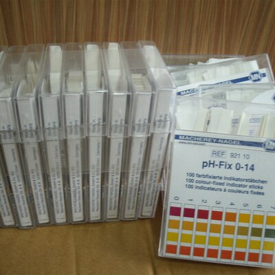 德精MN试纸92110 PH0-14国密试纸/检测PH测水质分析值试条