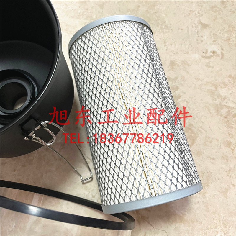 空气进气滤芯负压旋涡风机用半透明1.5寸2寸外丝集尘桶过滤器