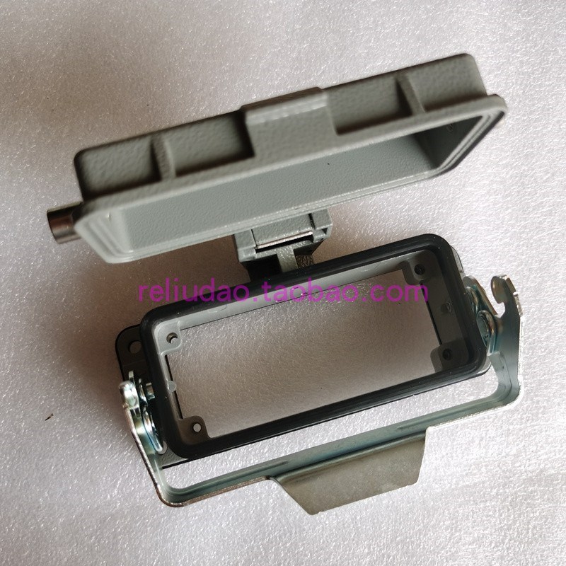 WACN连接器H16B-BK-1L/W-MCV单扣IV底座带金属盖09300160318