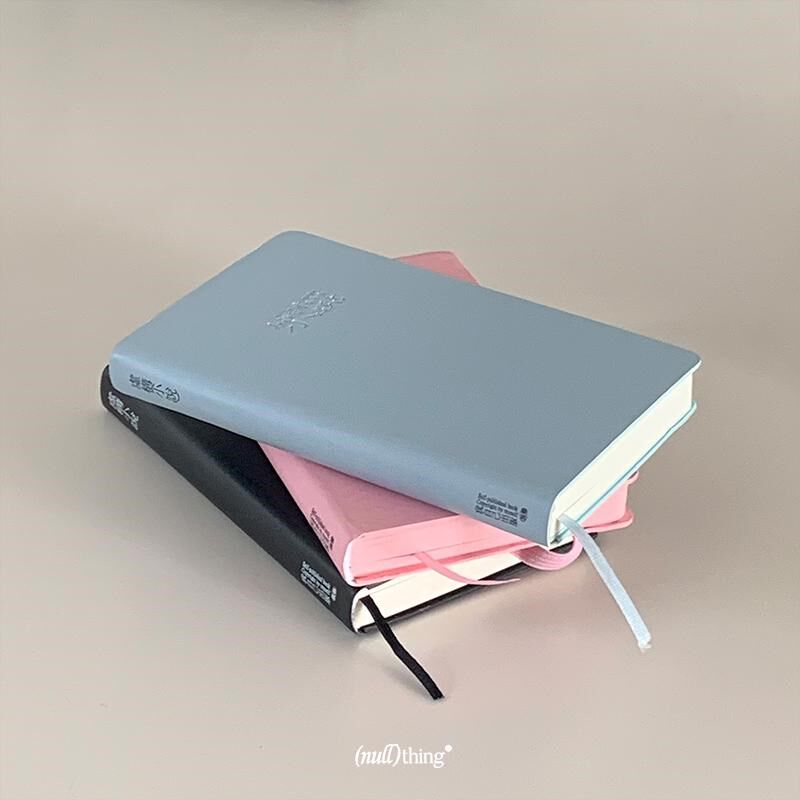 nullthi本g 虚构记说 创意手帐本笔小本 便携外皮小n子记事本
