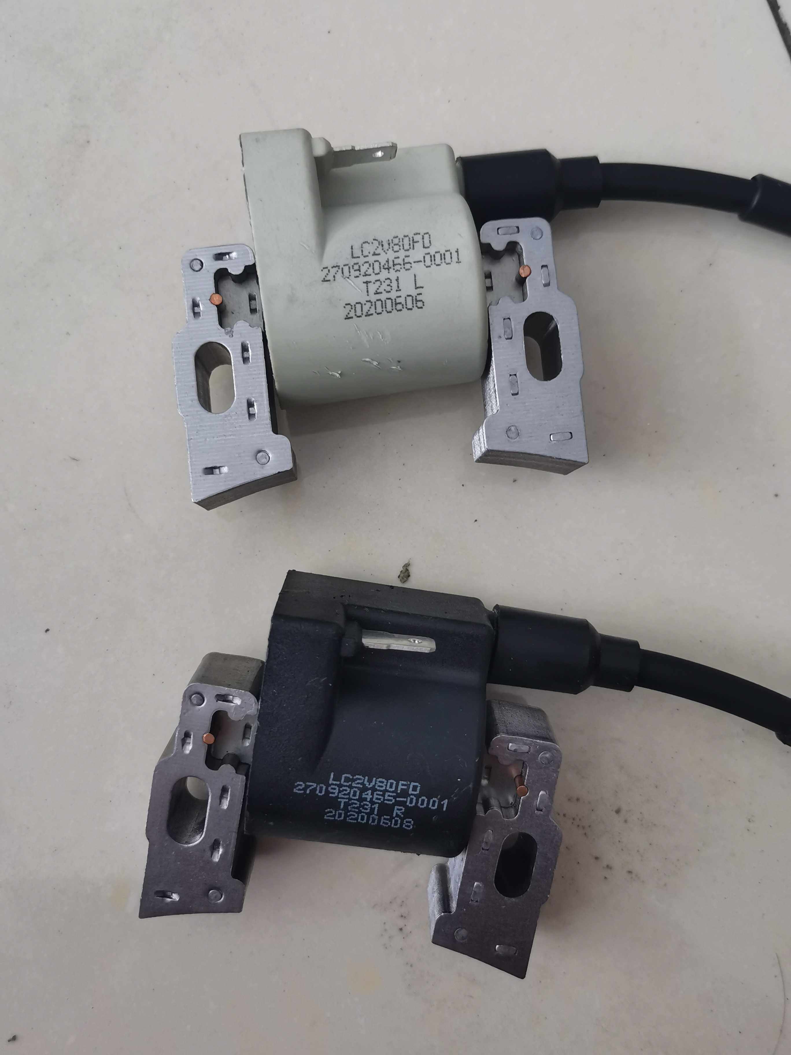 隆鑫双缸发动机764cc,LC2v80FD,点火线圈高压包点火器