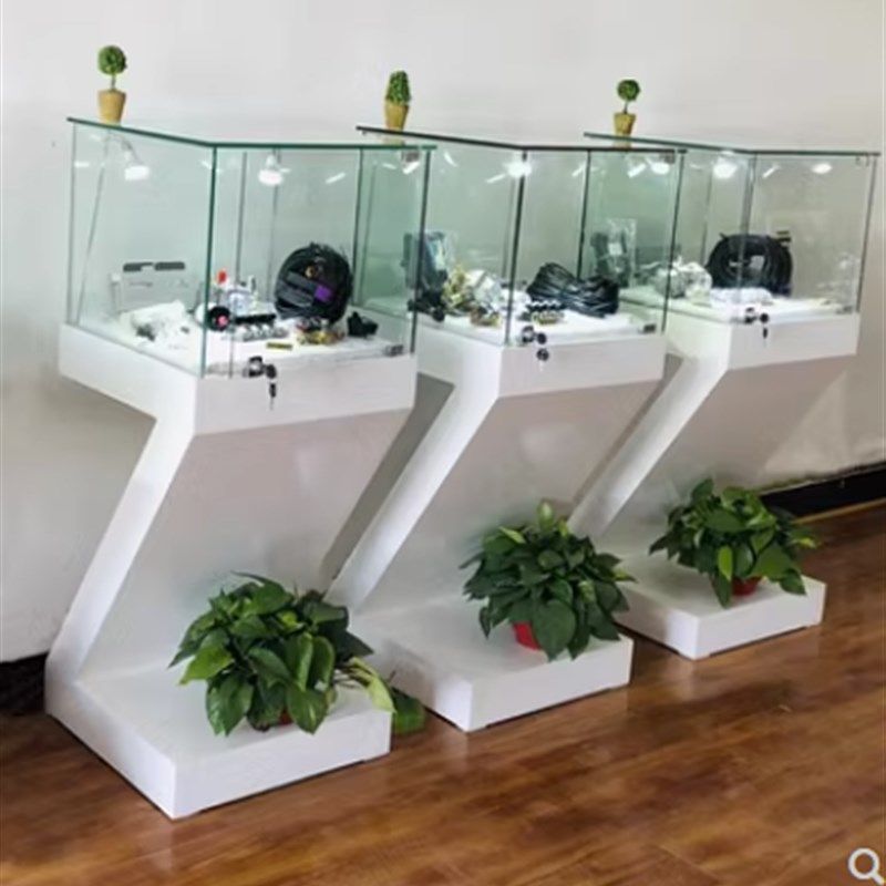烤漆展会展柜展示柜个性展厅展台展示台艺术新创意展览玻璃展示柜