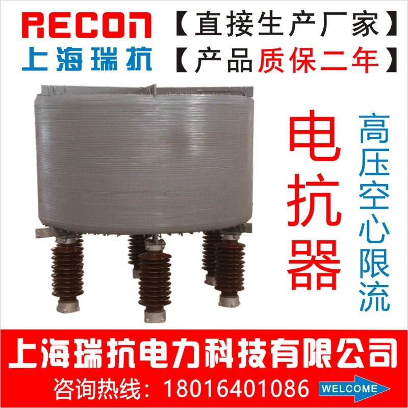 上海瑞抗 XKGKL-6-200-6%高压空心限流电抗器主变保护 厂家直销
